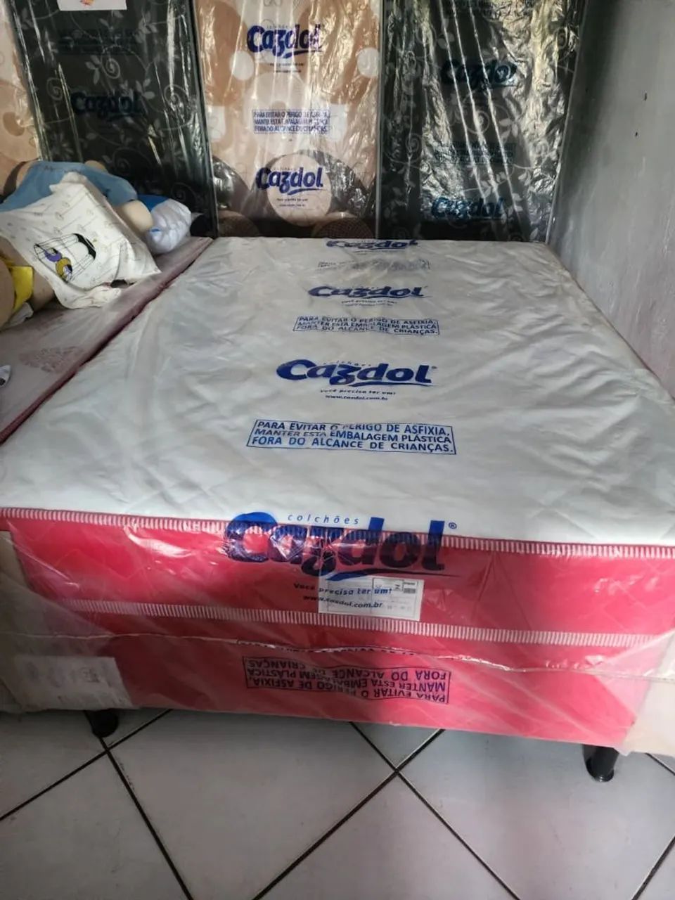 Cama Box solteiro e casado - Foto 5