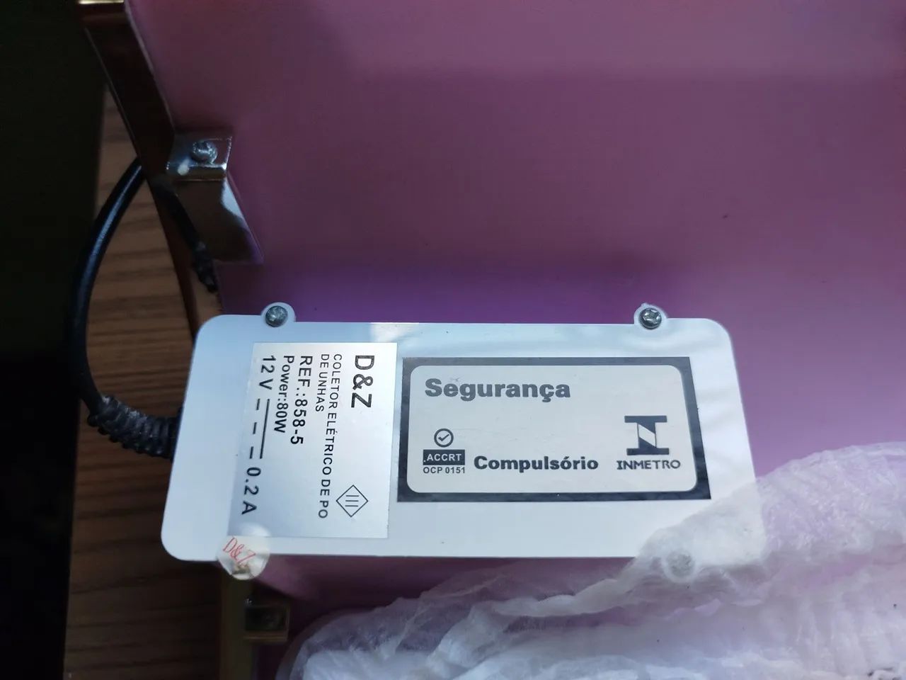 Sugador coletor de pó (Nails)  - Foto 3