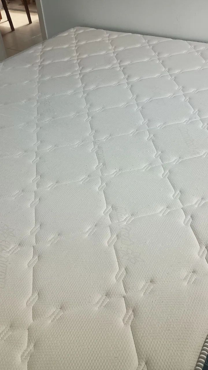 Colchão queem e base - Foto 4
