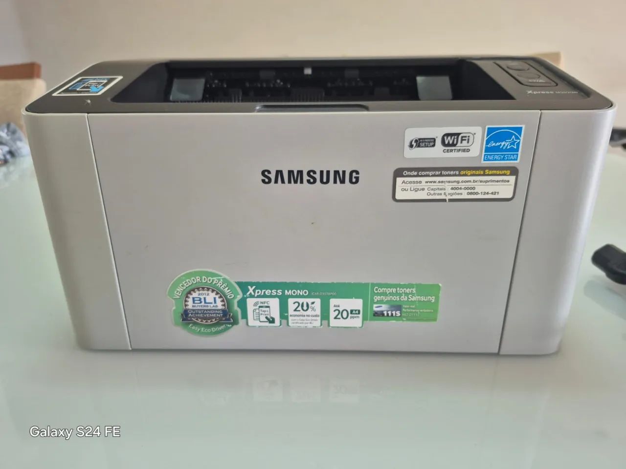 Impressora Samsung Xpress SL-M2070W - Foto 4