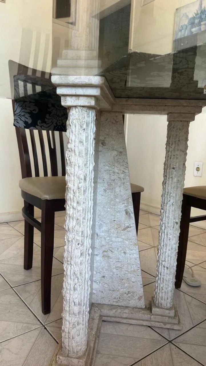 Mesa de jantar com 6 cadeiras  - Foto 2