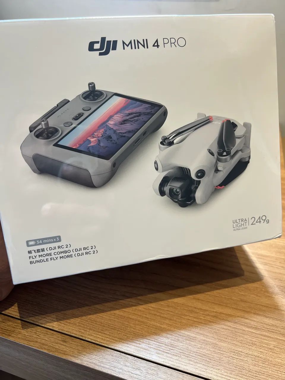 MINI 4 PRO FLY MORE COMBO ( COM TELA)