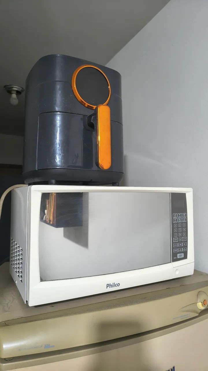 Airfryer e microondas 