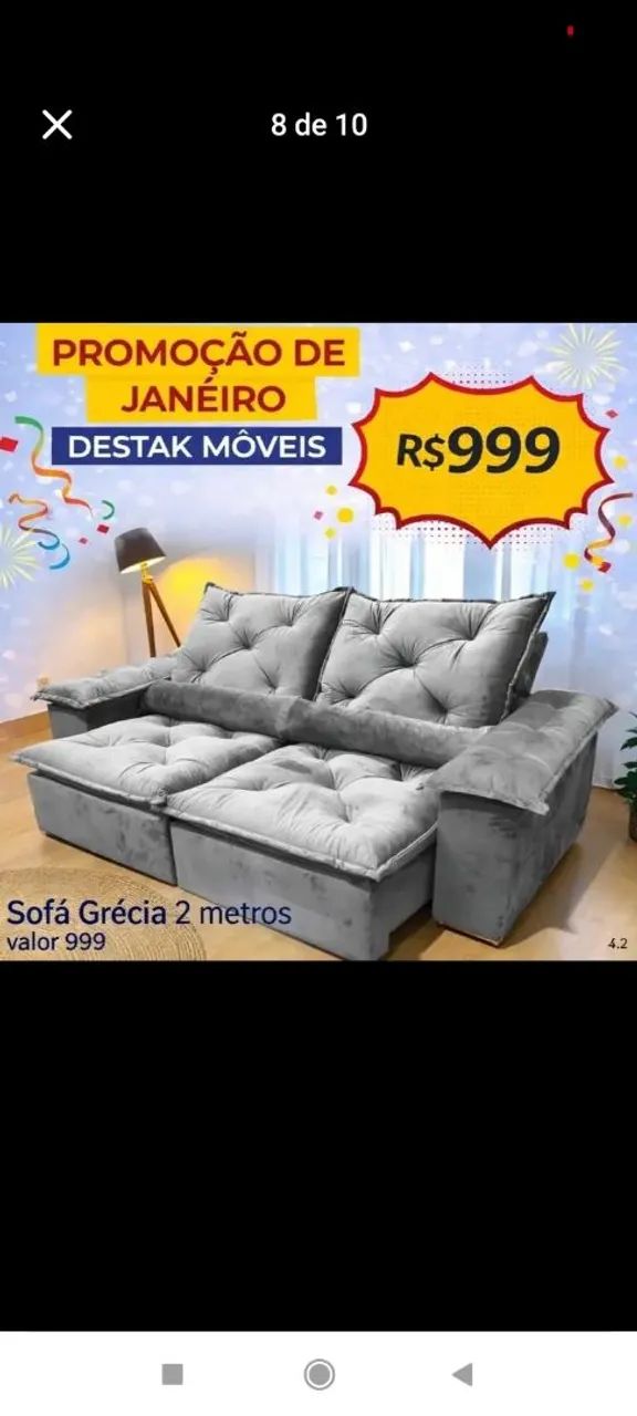 Sofá Retrátil e Reclinável  - Foto 2