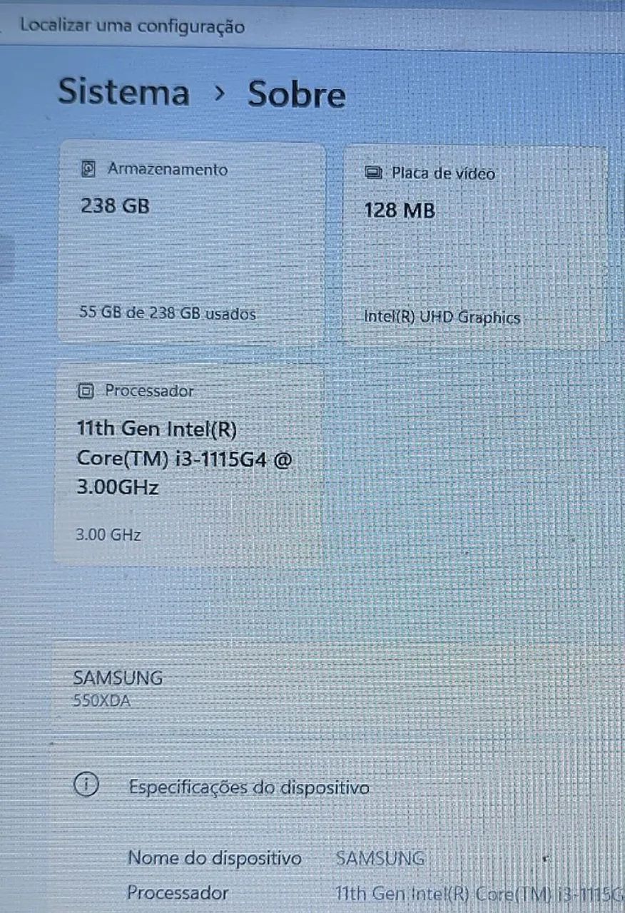 Notebook i3 11° geração 4 de ram expansível  - Foto 2