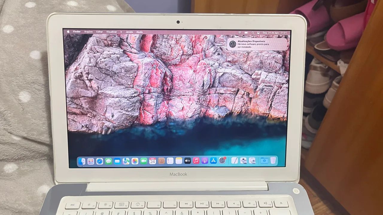 MacBook White 2009- LEIA ATENTAMENTE O ANÚNCIO  - Foto 4