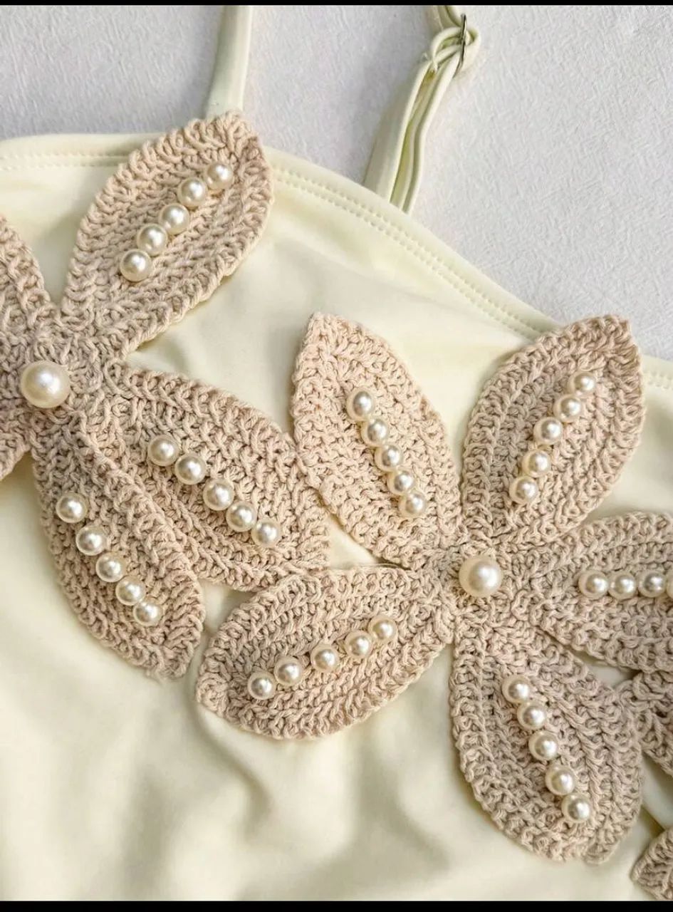 Maiô com designer de estrela do mar +pareô - Foto 3