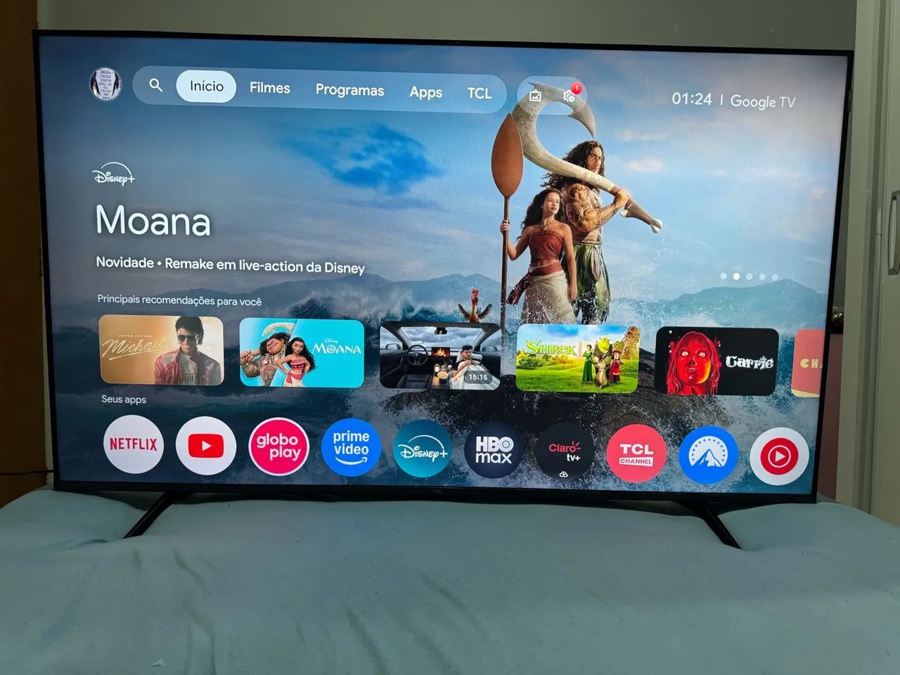 TV TCL 55 POLEGADAS 4K 