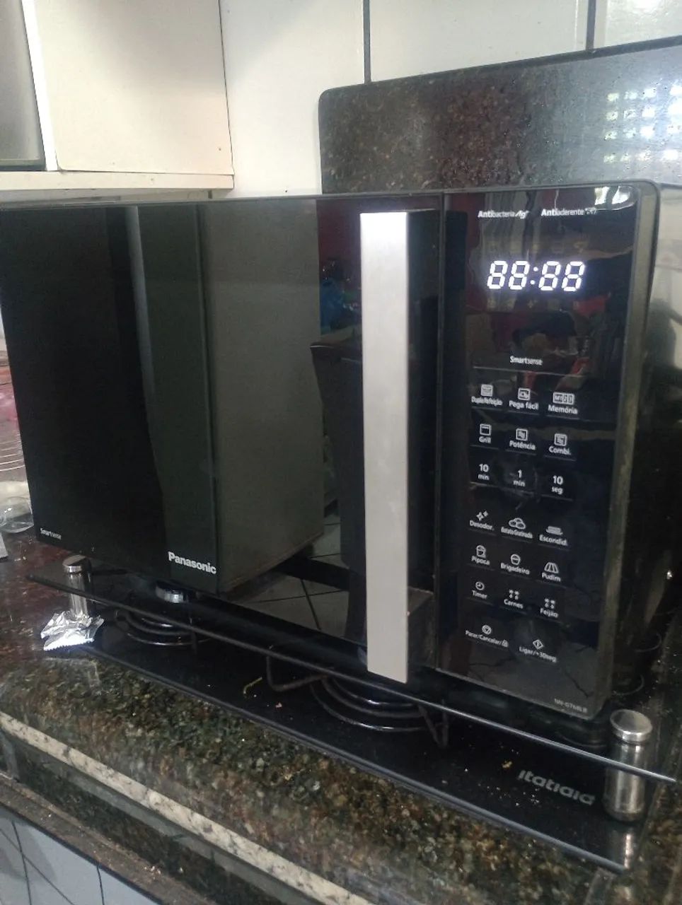 Promoção! excelente Microondas Panasonic 30 litros lindo 498,00