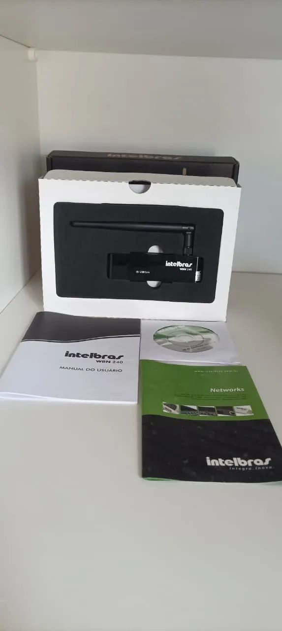 Adaptador Wireless USB Intelbras WBN 240 150Mbps - Foto 4