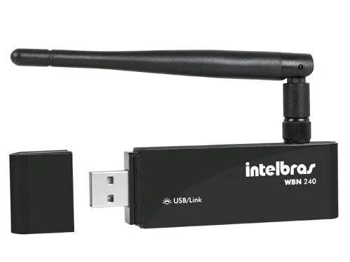 Adaptador Wireless USB Intelbras WBN 240 150Mbps