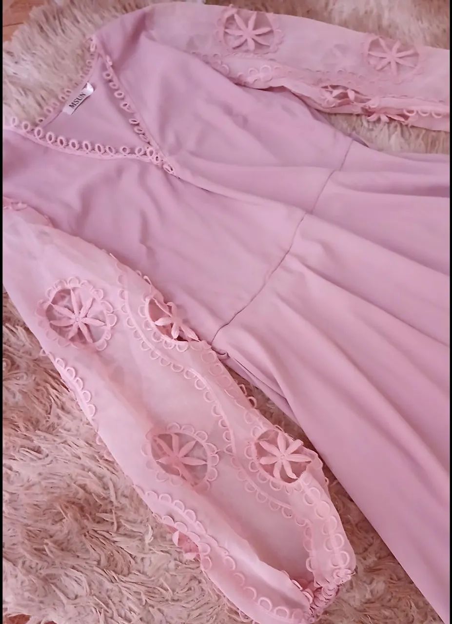 VESTIDO USADO 1 VEZ - Foto 4