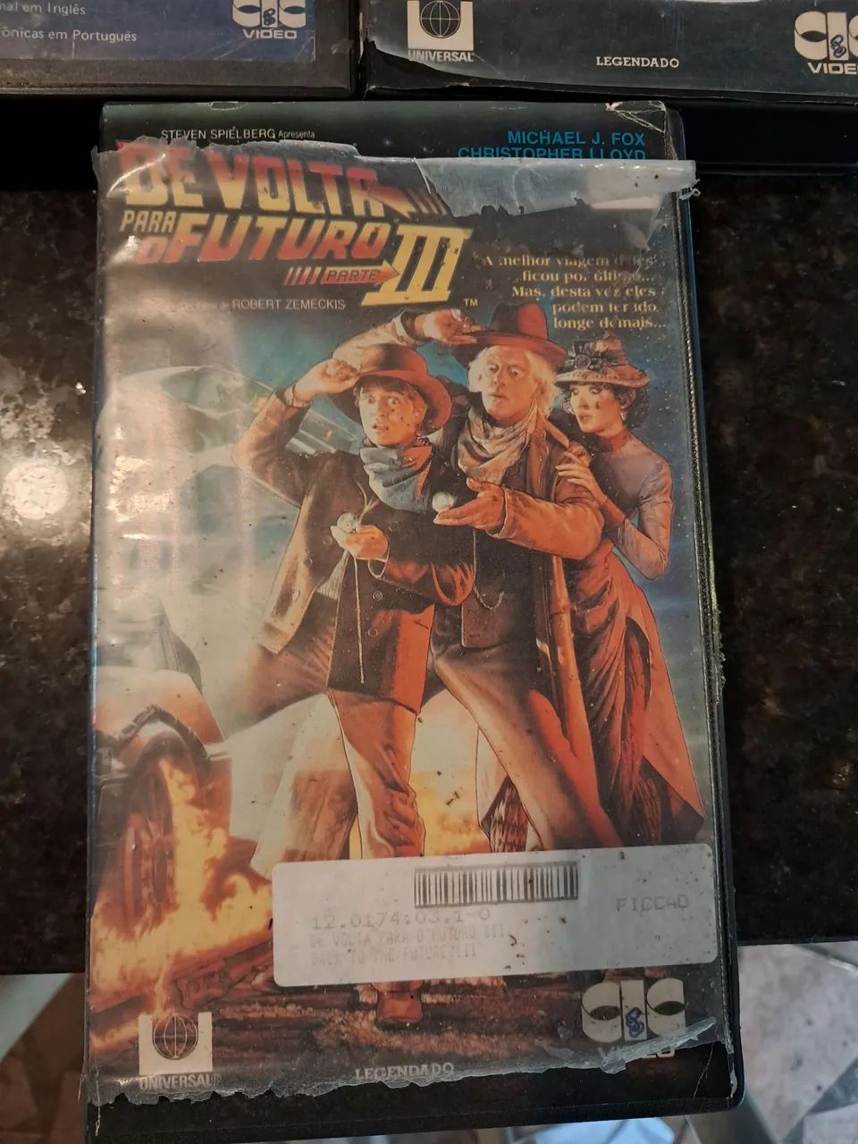 VHS Devolta para o futuro 1,2 e 3. - Foto 2