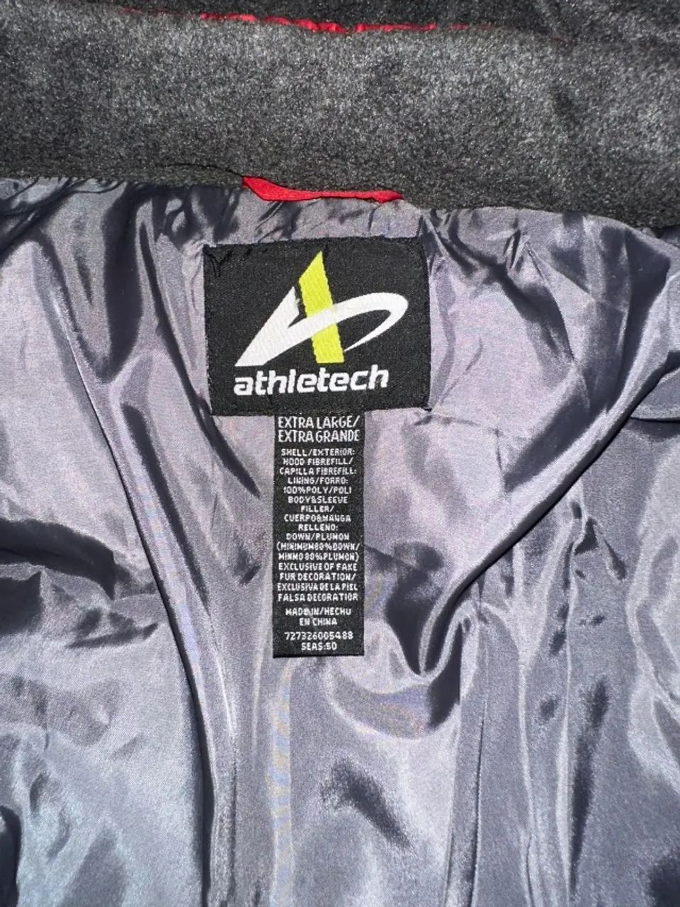 Jaqueta Puffer Vermelha Athletech Feminina - Foto 4