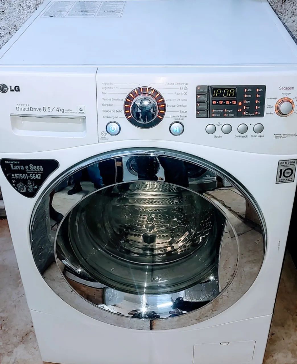 LAVA E SECA LG (Tudo funcionando Leia o Anúncio) Garantia! Entrega Grátis*! - Foto 6