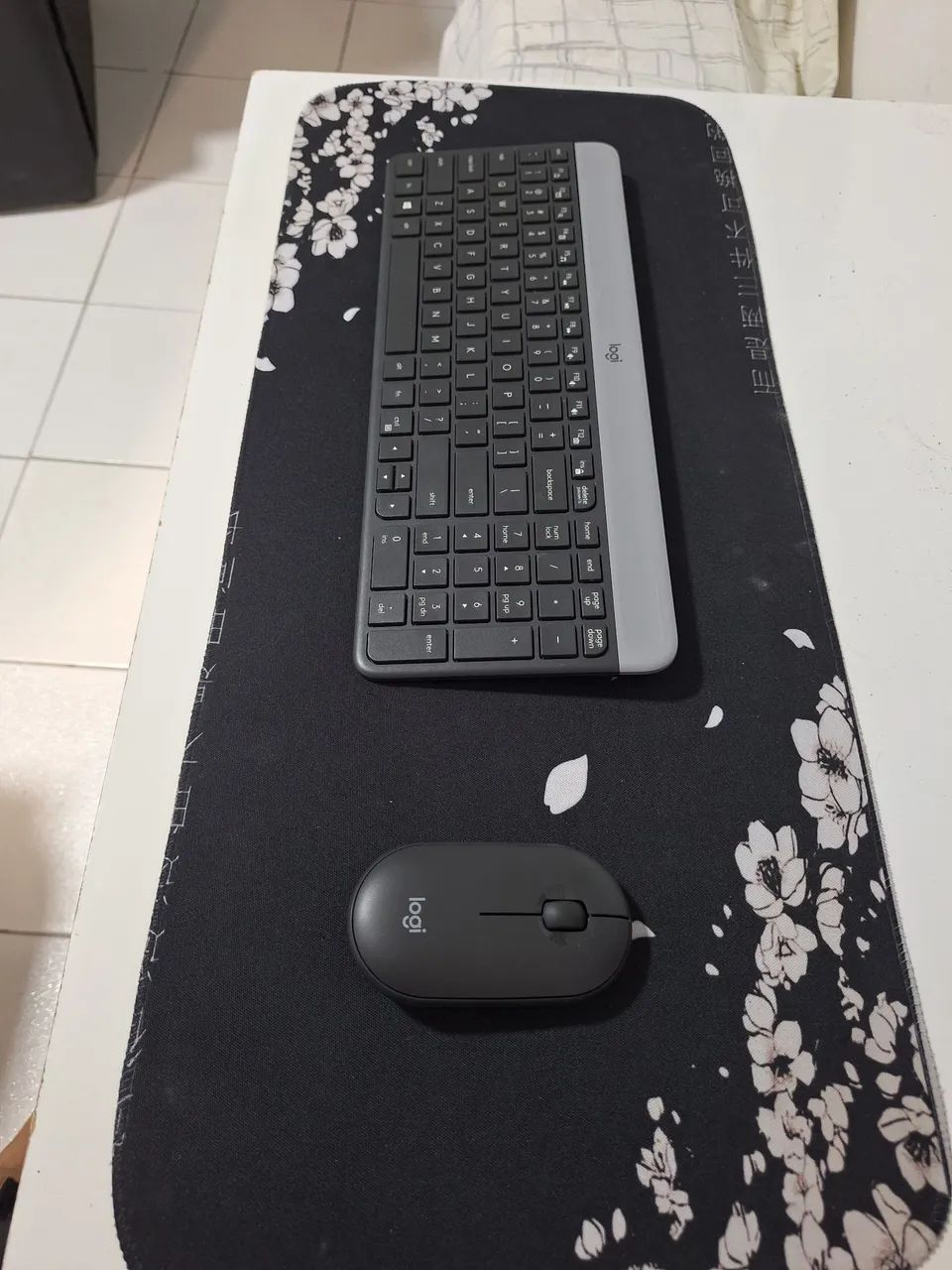 170 vindo buscar Kit Mouse e Teclado logitech sem fio