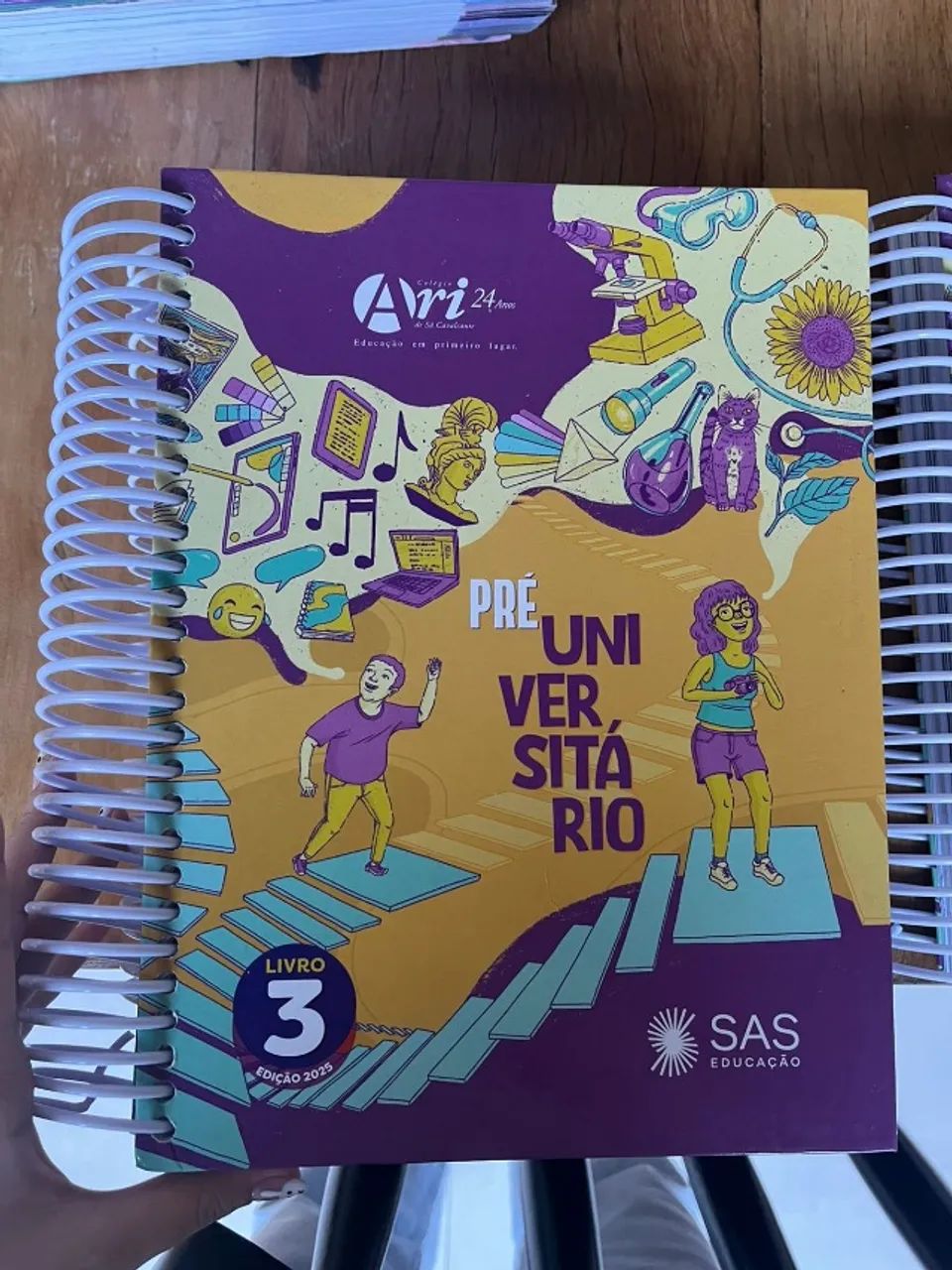 Apostila completas SAAS (ARI DE SÁ) Prevestibular 2025. - Foto 6