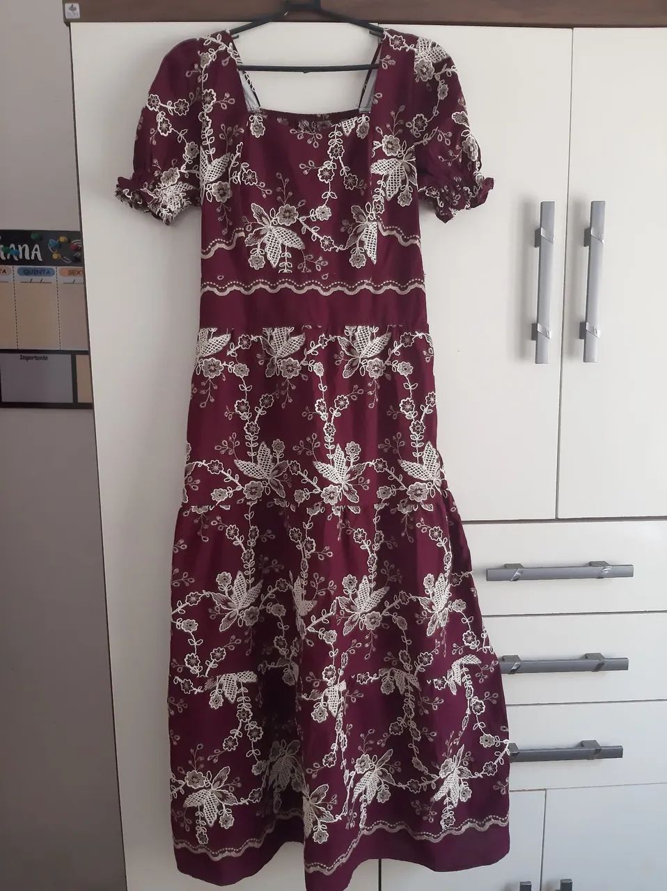Vestido bordado 