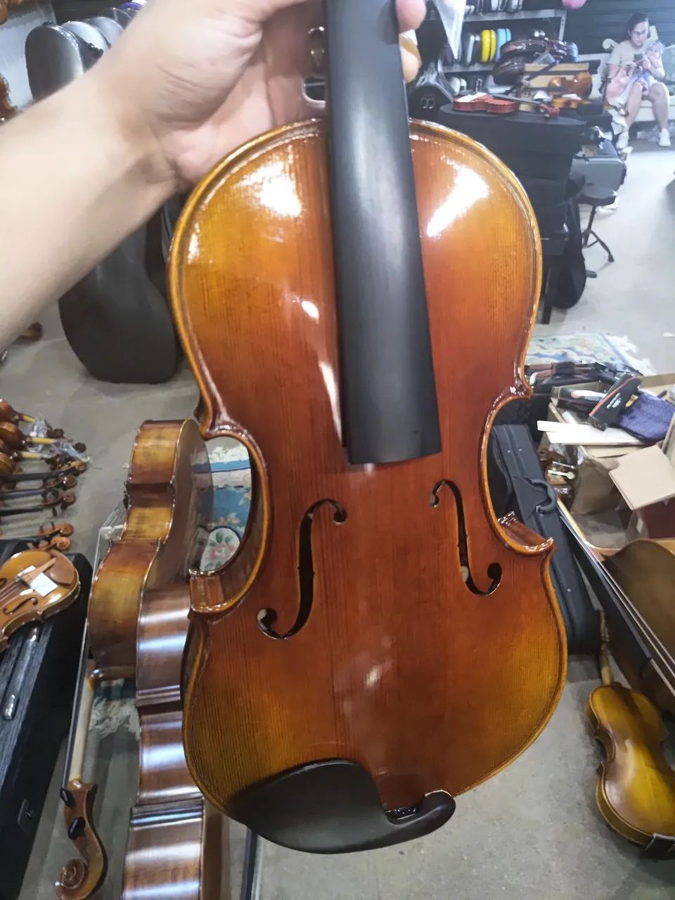 Violão maciça - modelo stradivarius  - Foto 2