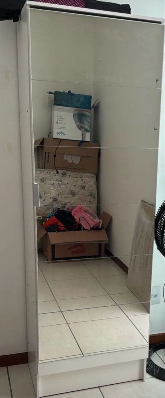 Sapateira com espelho  - Foto 2