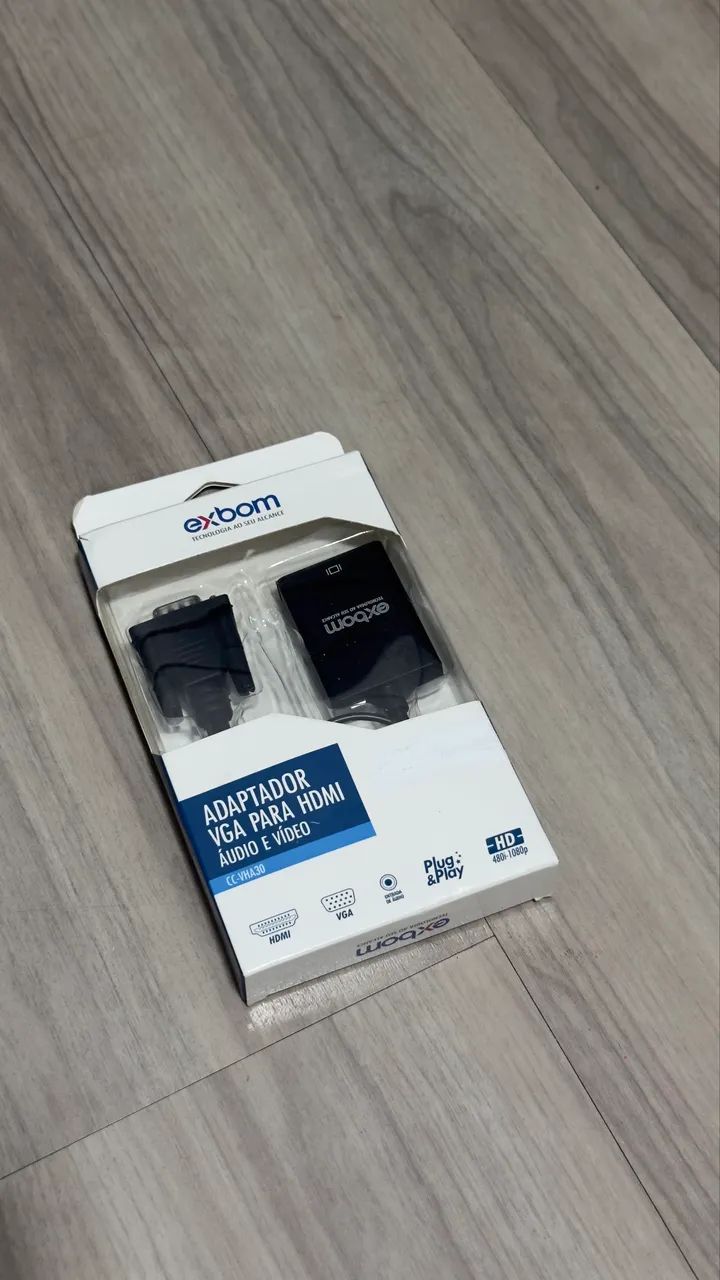 adaptador exbom vga para hdmi - Foto 3