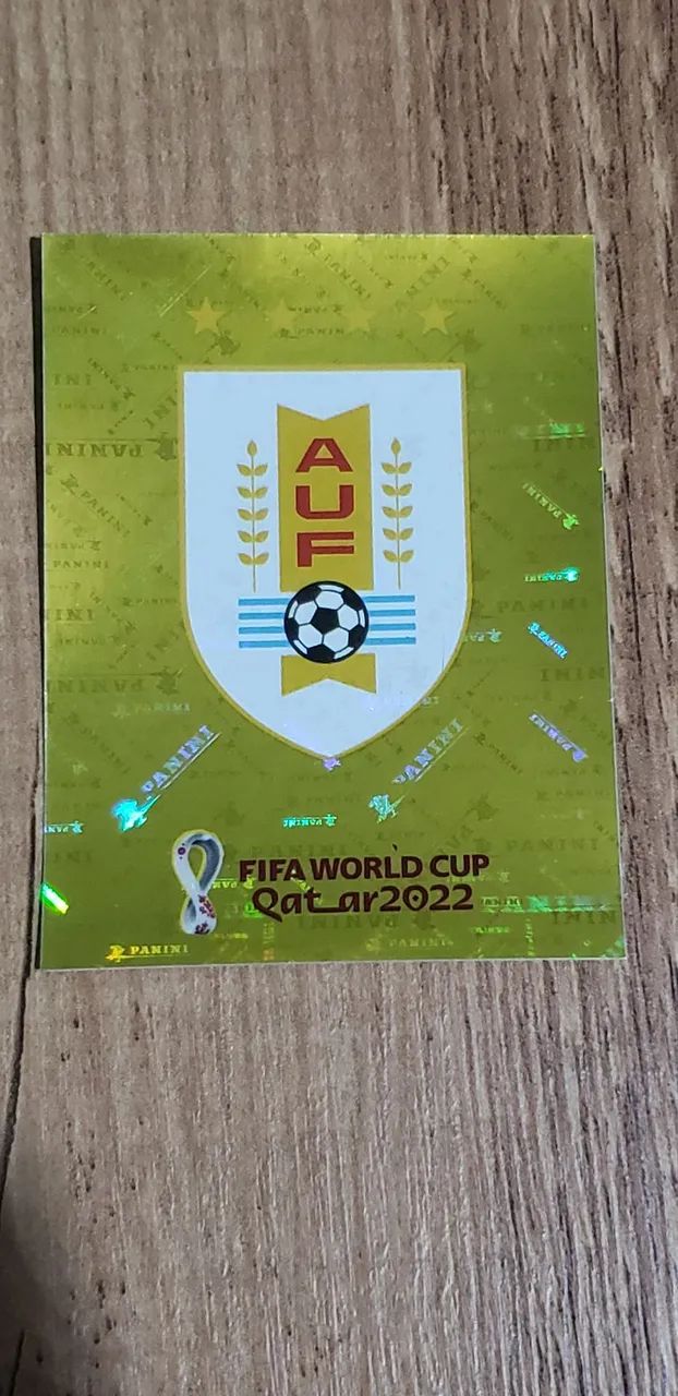 Figurinha copa 2022 brilhante 