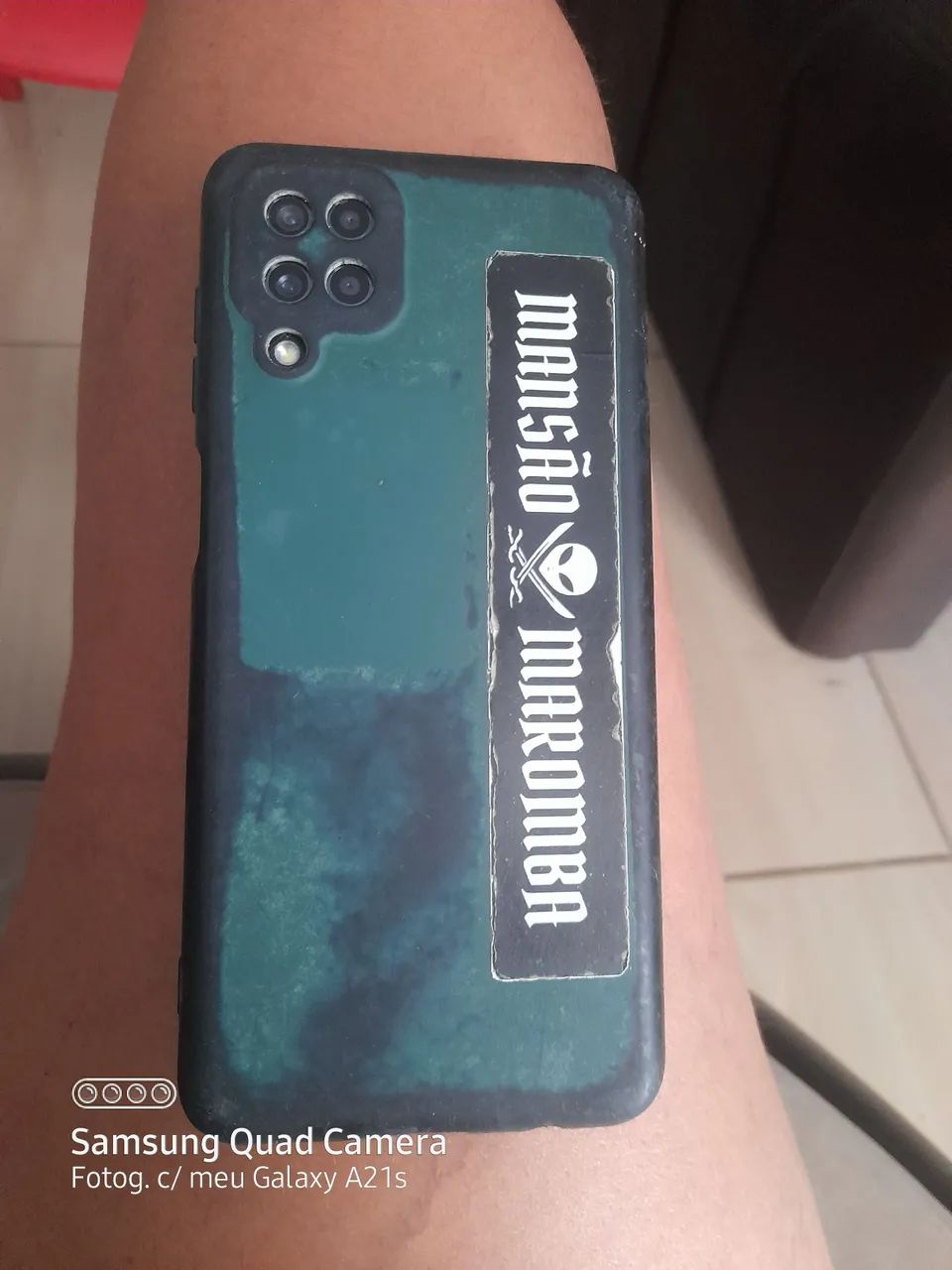 VENDE-SE CELULAR SAMSUNG A12 COM DEFEITO  - Foto 3