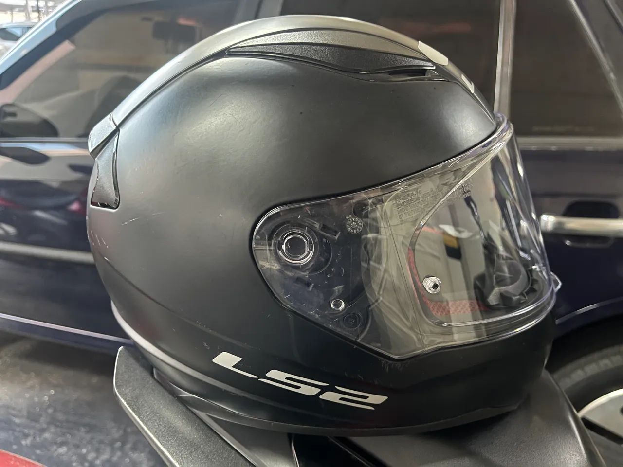Capacete ls2 preto fosco  - Foto 3