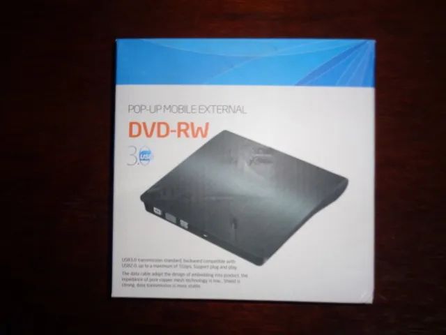 Leitor/Gravador DVD/CD EXterno Usb com defeito (aproveitamento de peças) - Foto 4