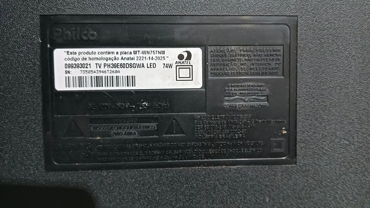 Tv Philco 39 Led - Foto 2