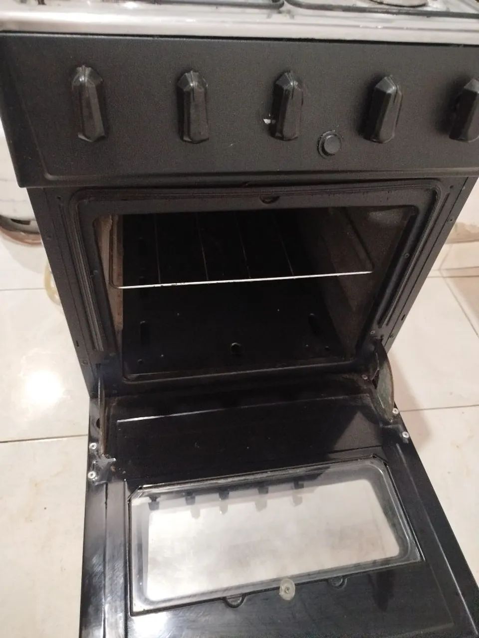 fogão usado não e automático não  - Foto 5