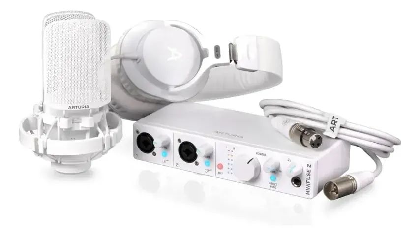 Interface Usb Arturia Minifuse 2 Kit Microfone Fone