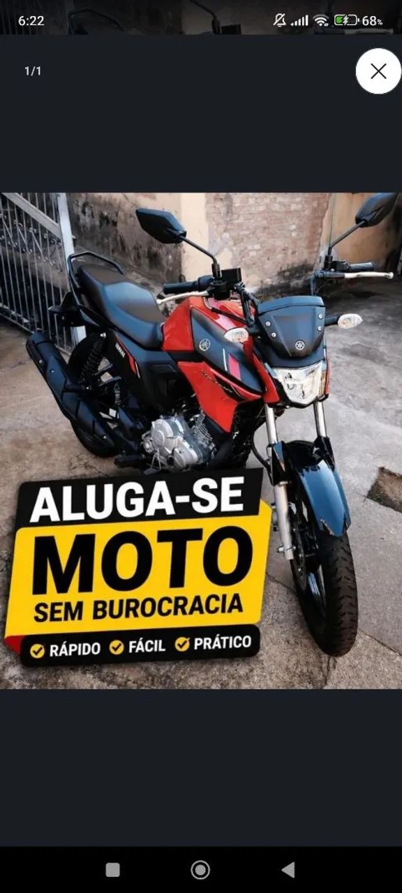 Aluga-se moto no precinho