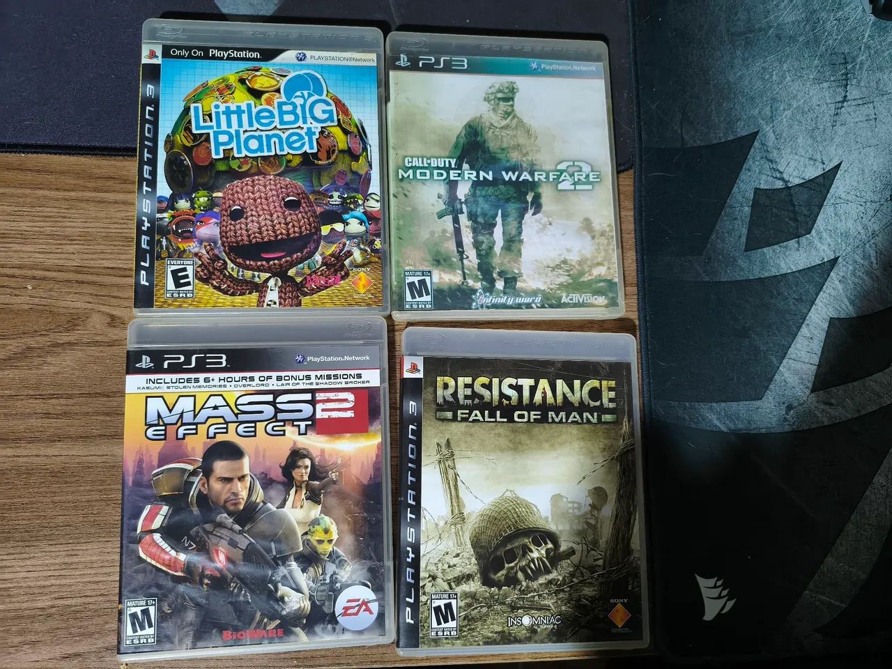 6 Jogos ps3 variados 