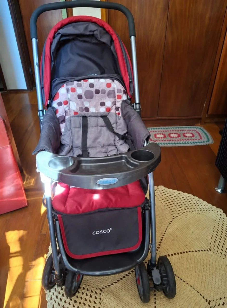 Carrinho e bebê conforto COSCO - Foto 2
