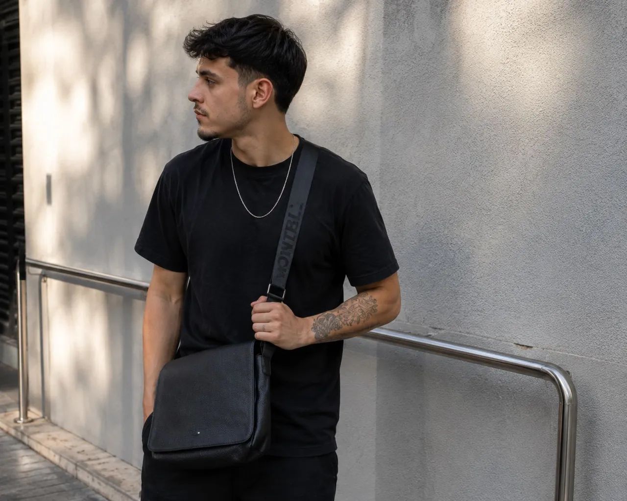 Bolsa lateral bag Montblanc original  - Foto 5