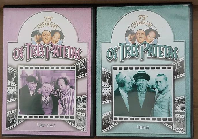 DVD - Lote 8 DVDs Os Três Patetas - Foto 3