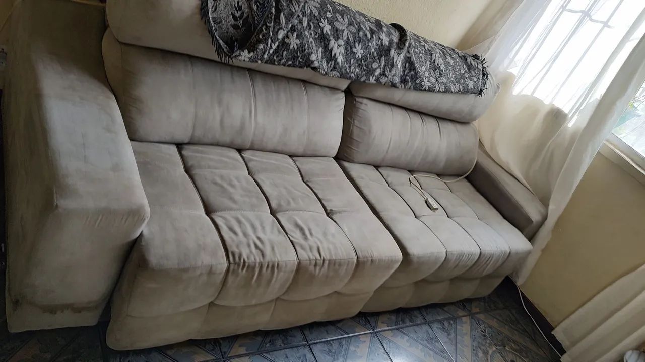 Sofá retrátil 4 lugares  - Foto 2
