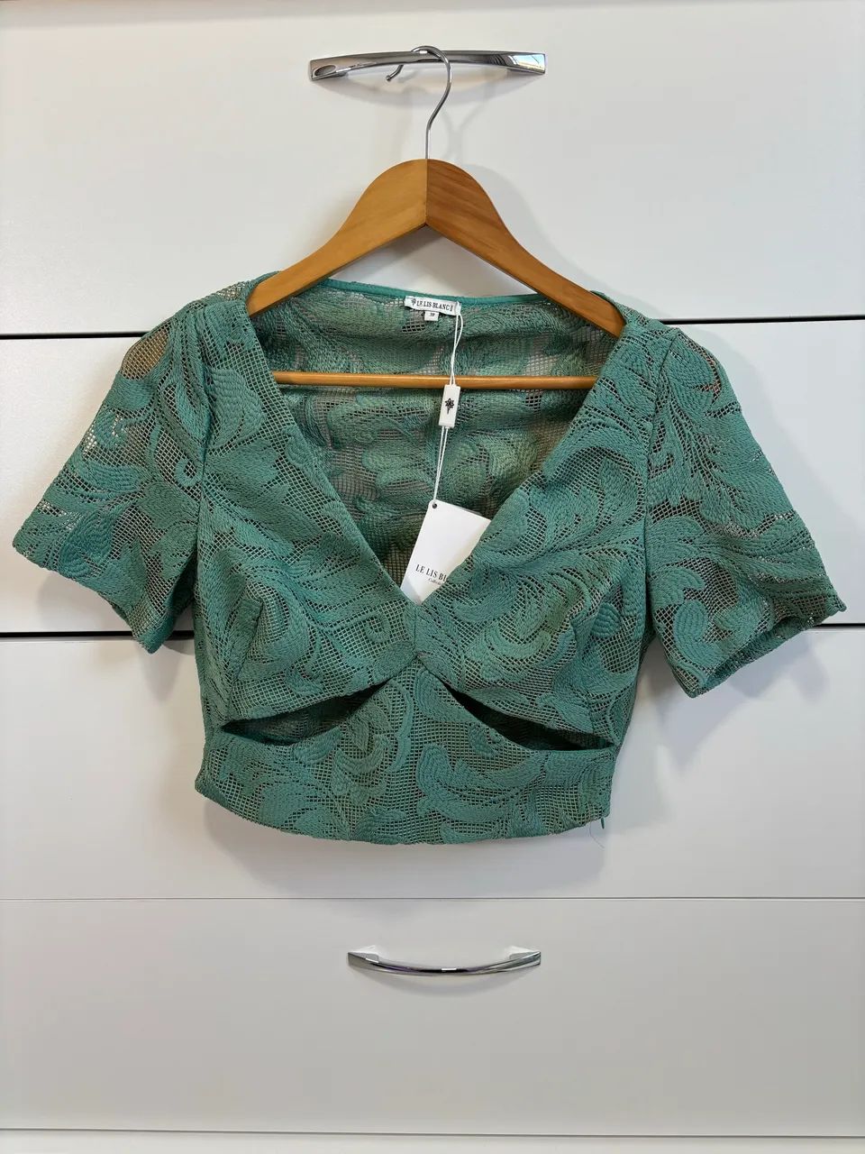 Blusa verde LE LIS BLANC 