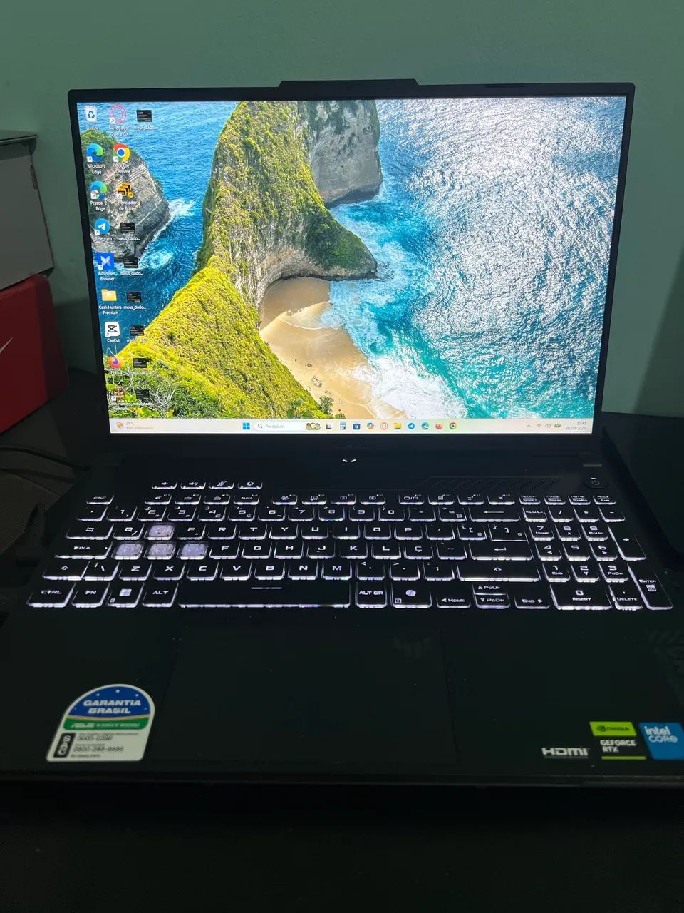 Asus tuf f16 - ainda na garantia