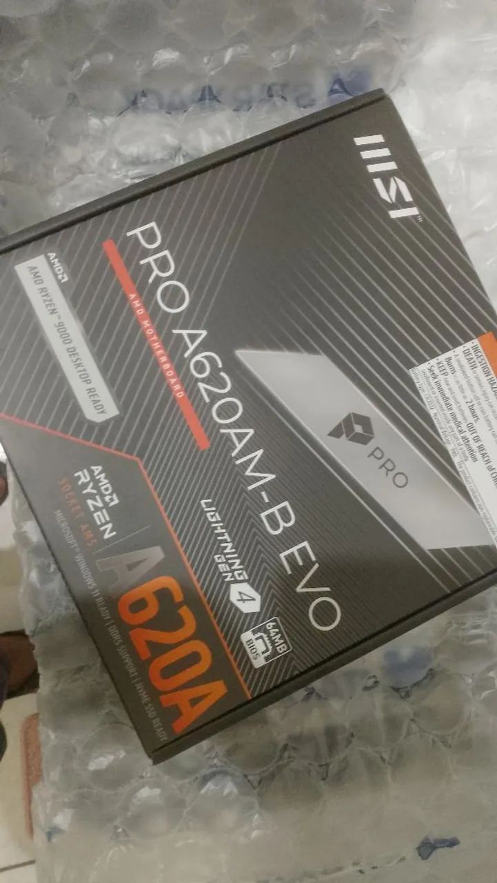 Placa mãe MSI Pro A620AM-B Evo