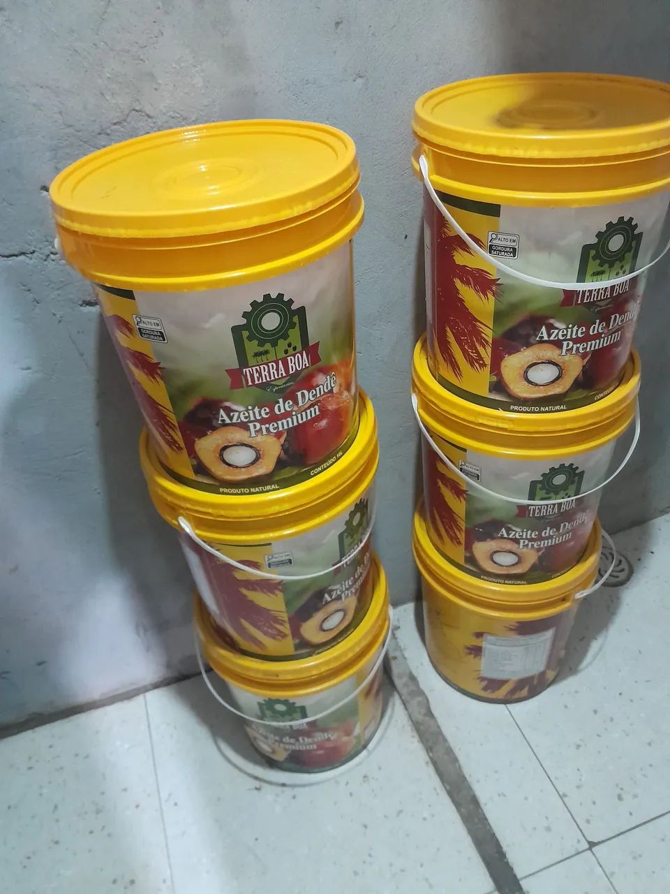 Kit com 10 baldes 18lt