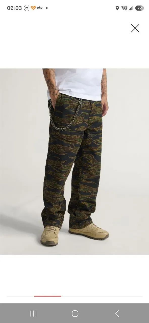 Calca vans cargo /nova 