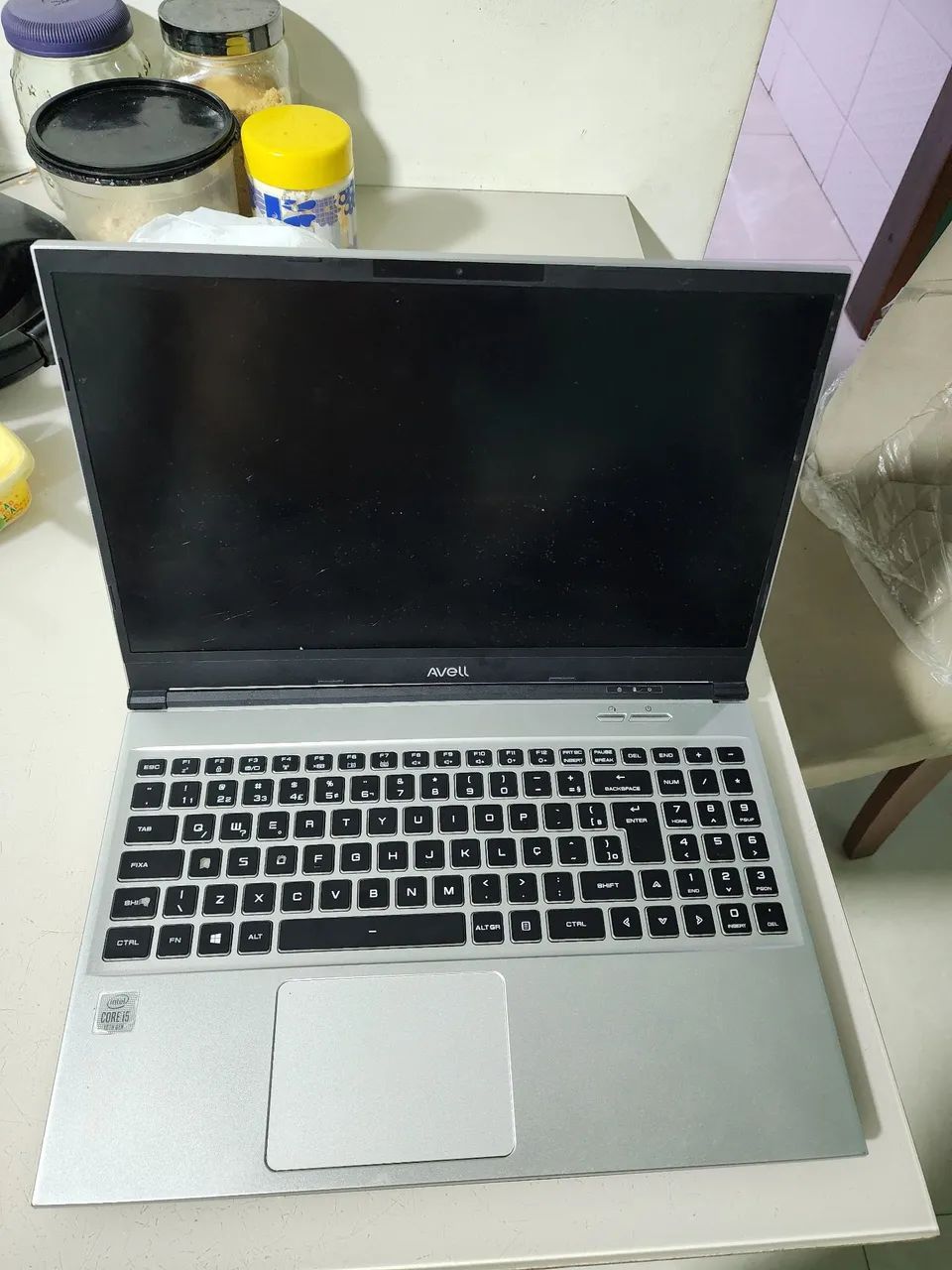 Carcaça avell a52 liv
