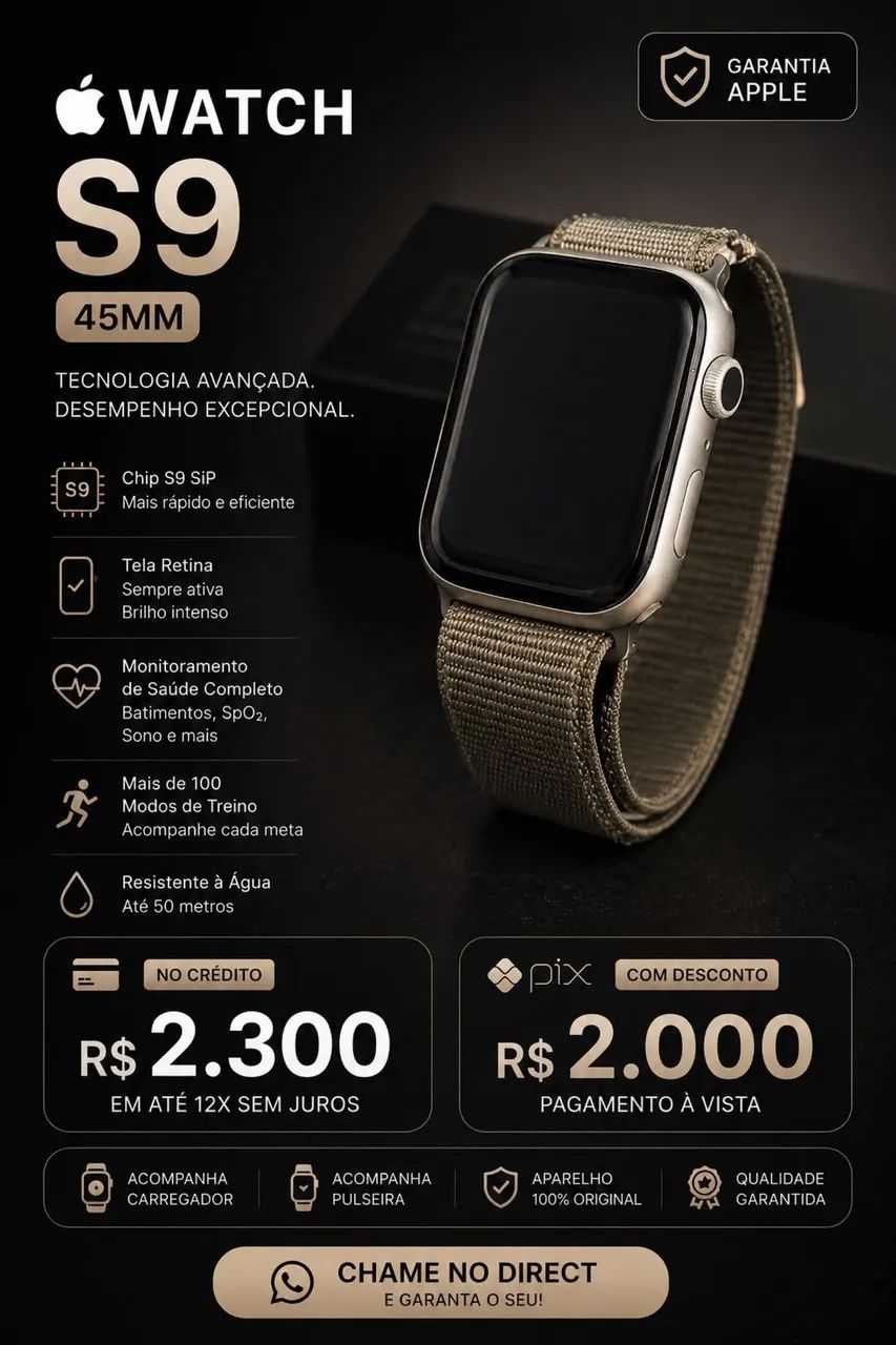 Apple Watch S9 - 45mm