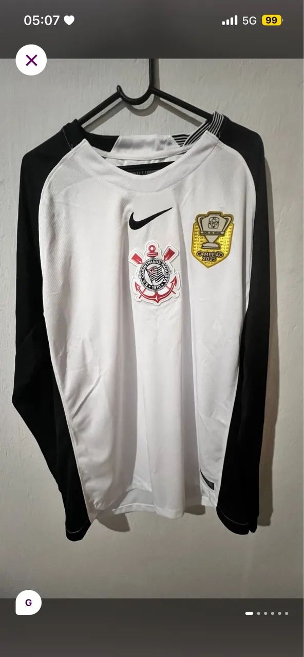 MANGA LONGA CORINTHIANS 2025