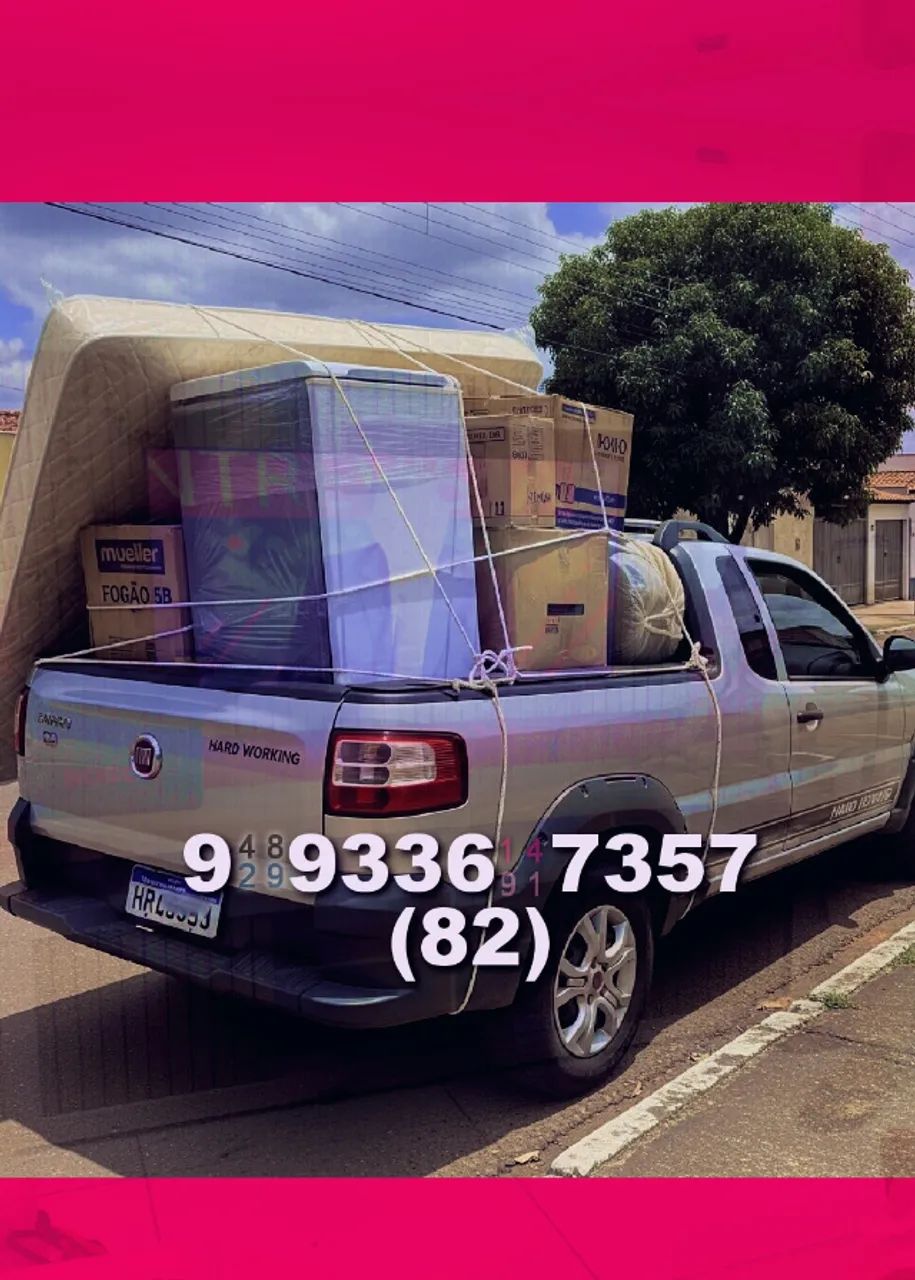 Frete! transporte de cargas + mudanças + serviços rápidos e seguros!