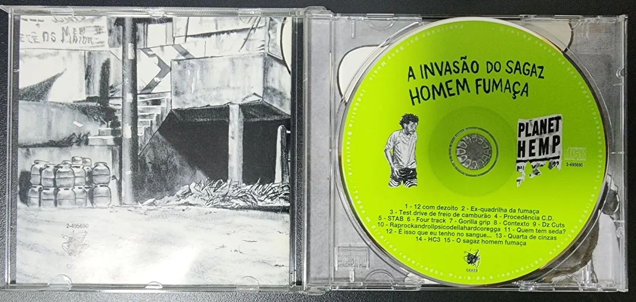 DVDs Planet Hemp, Marcelo D2 + CD Planet Hemp - Foto 3