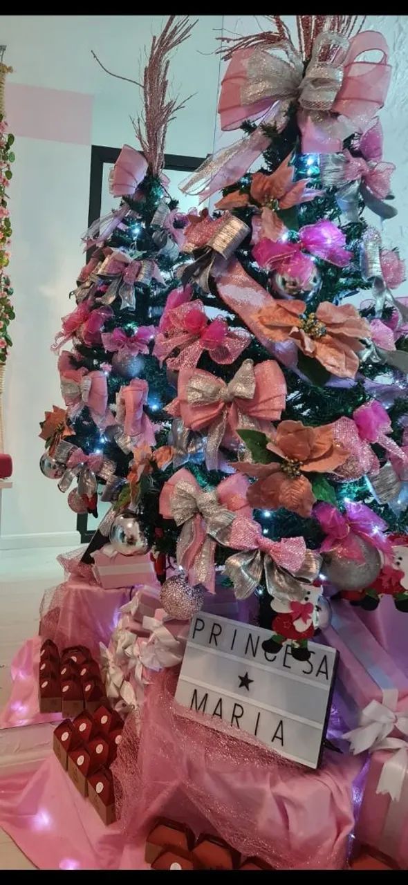 Árvore de Natal Decorada Completa  - Foto 2