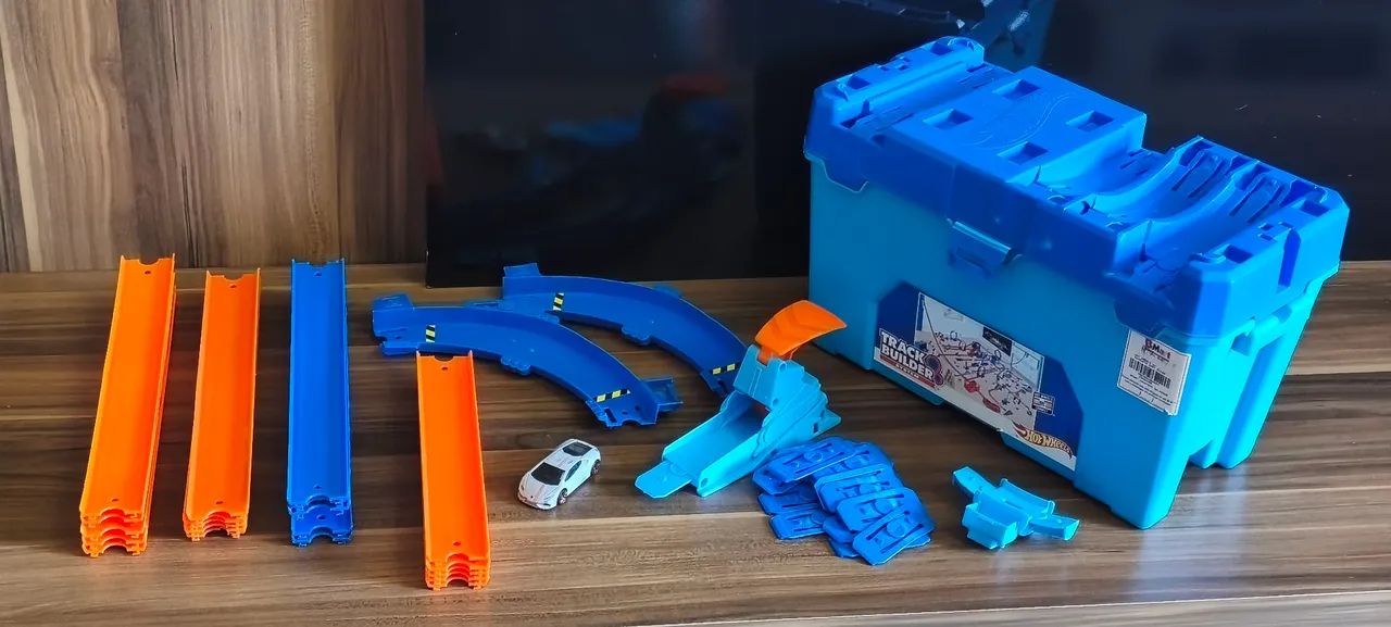Hot Wheels Caixa Track Builder  - Foto 5